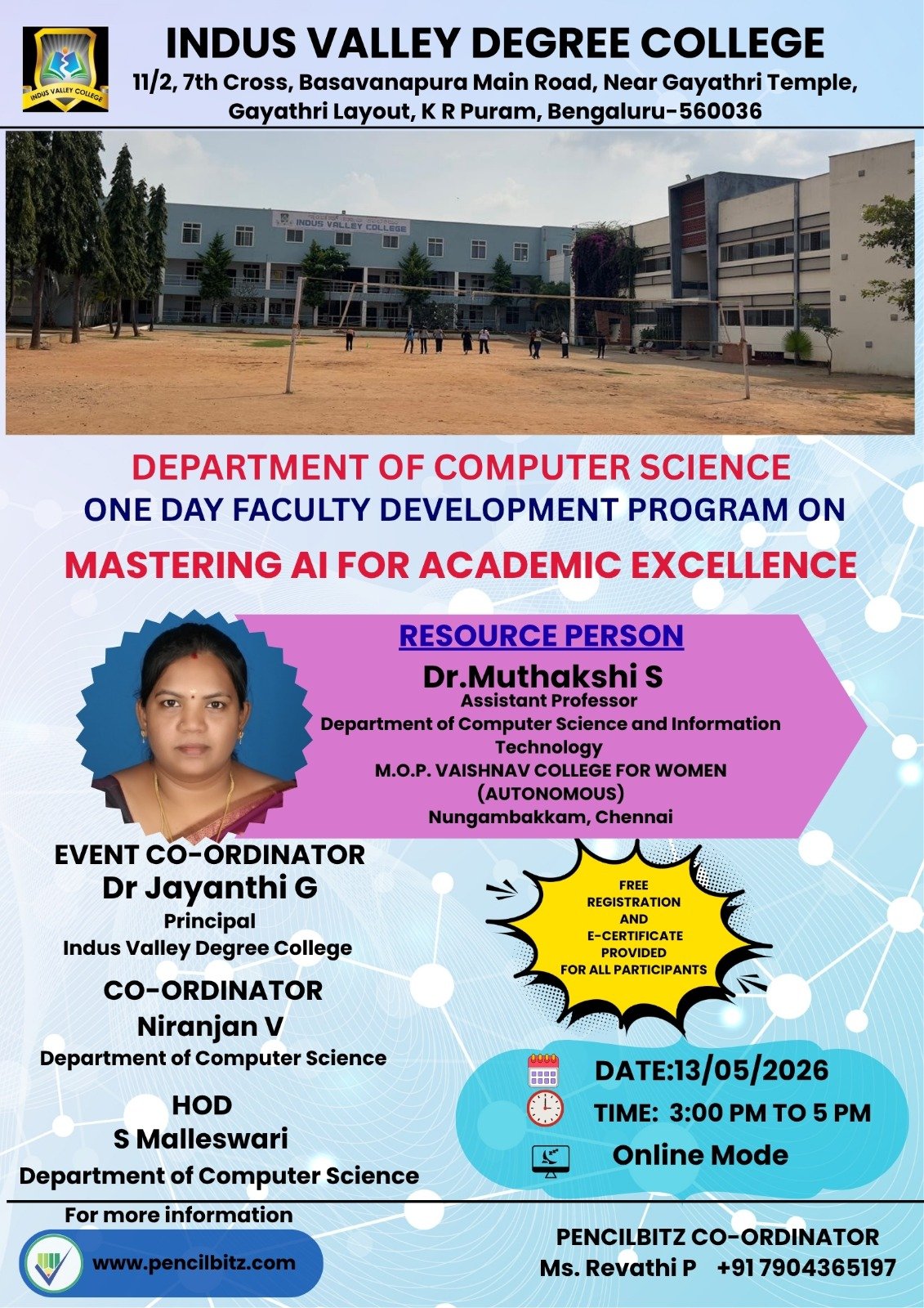 Indus Valley Degree College  